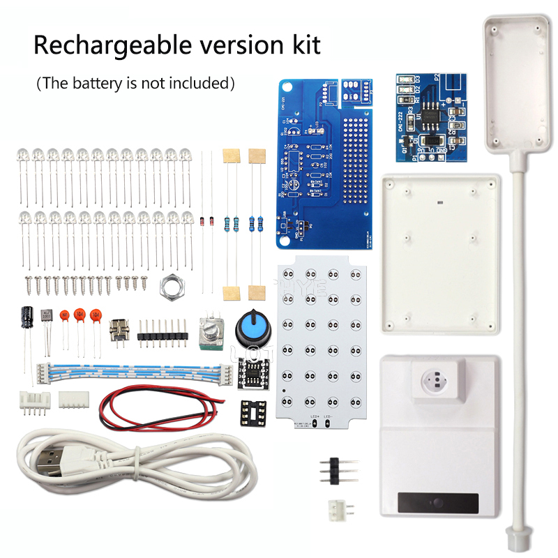 Diy Electronics Table - NE555 LED يعتم الجدول مجموعة مصابيح