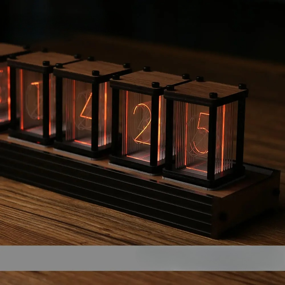 Diy Electronics Table - RGB Nixie أنبوب ساعة لتقوم بها