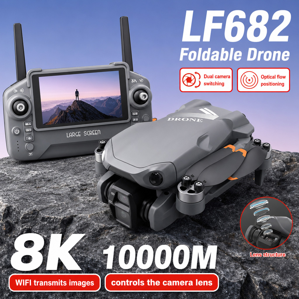 Diy Rc Electronics - طائرة بدون طيار LF682 للتصوير الجوي