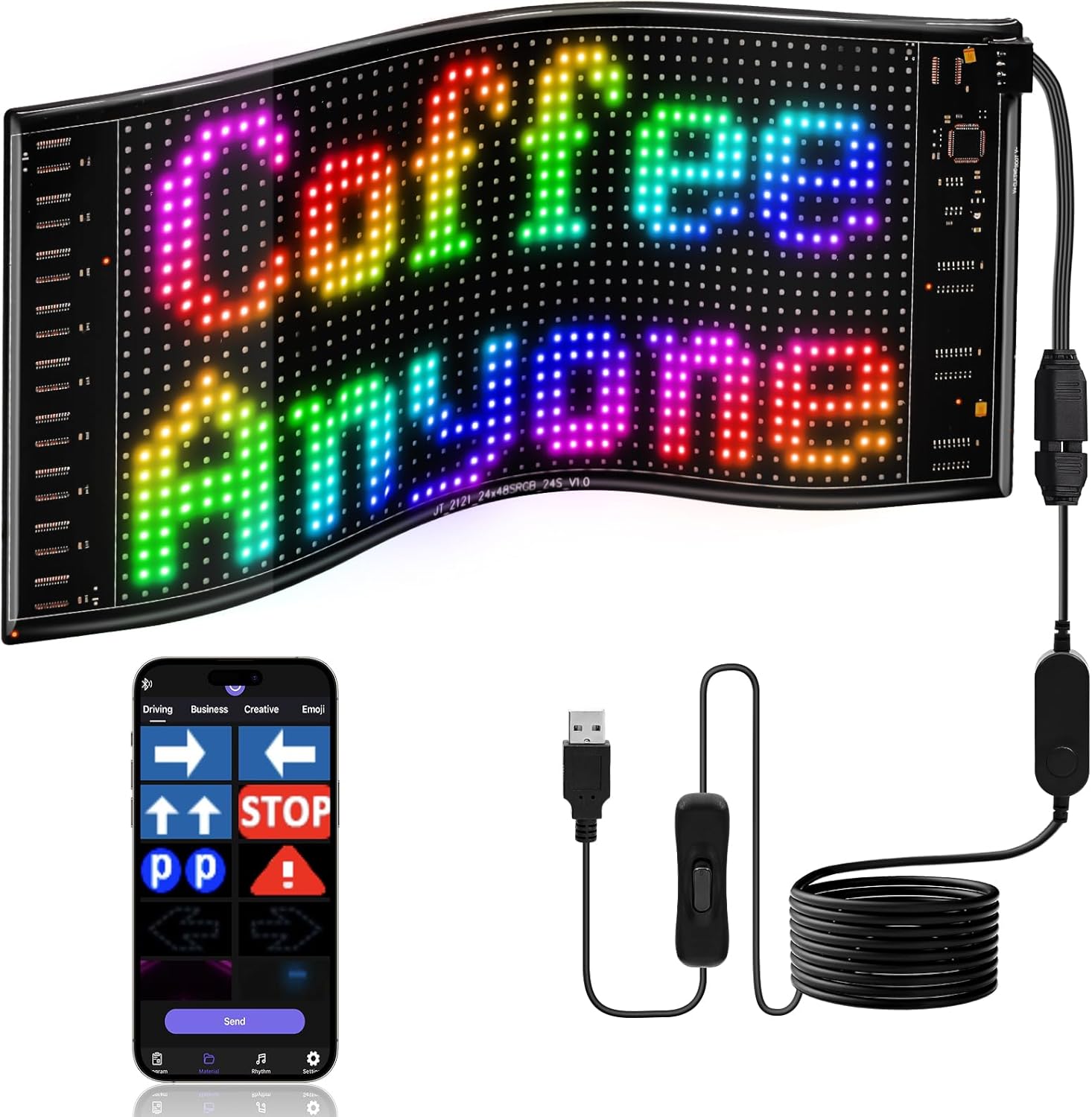 Diy Electric Car - LED DIY مصفوفة بكسل لوحة Led