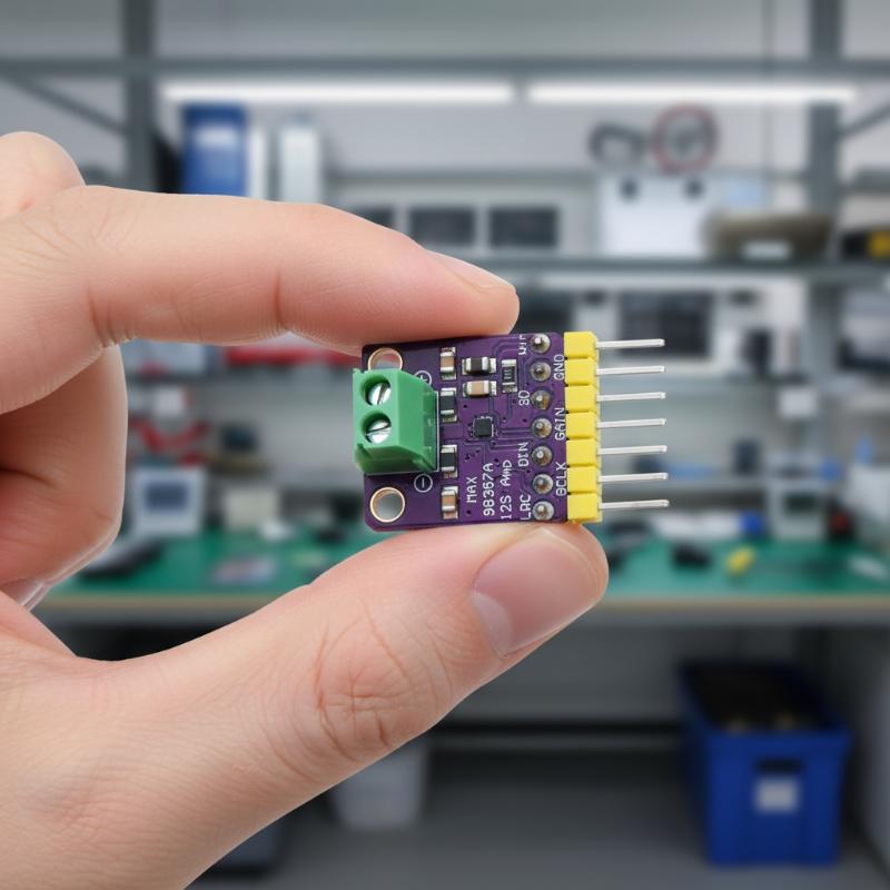 وحدة مكبر صوت رقمي MAX98357A ب - مراجعة Diy Audio Electronics Projects وسعره