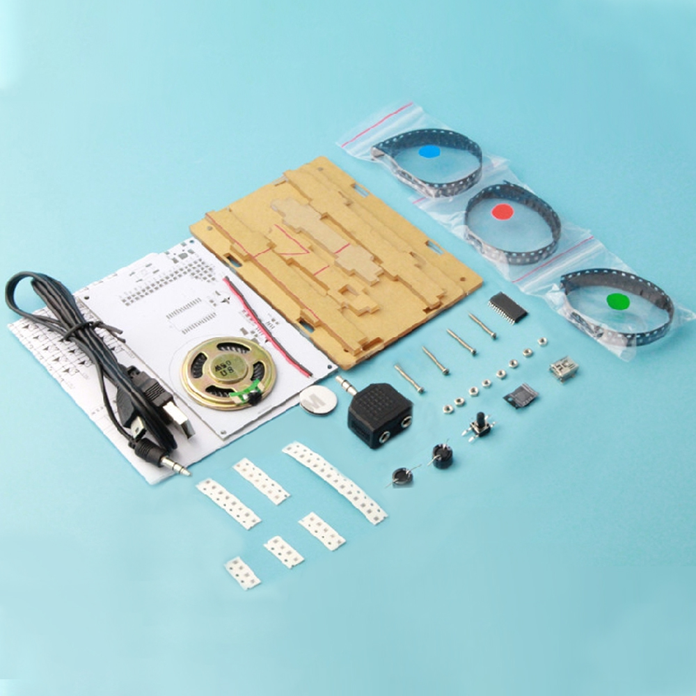 مجموعة إلكترونية طيفية للموسيق - مراجعة Diy Audio Electronics Projects وسعره