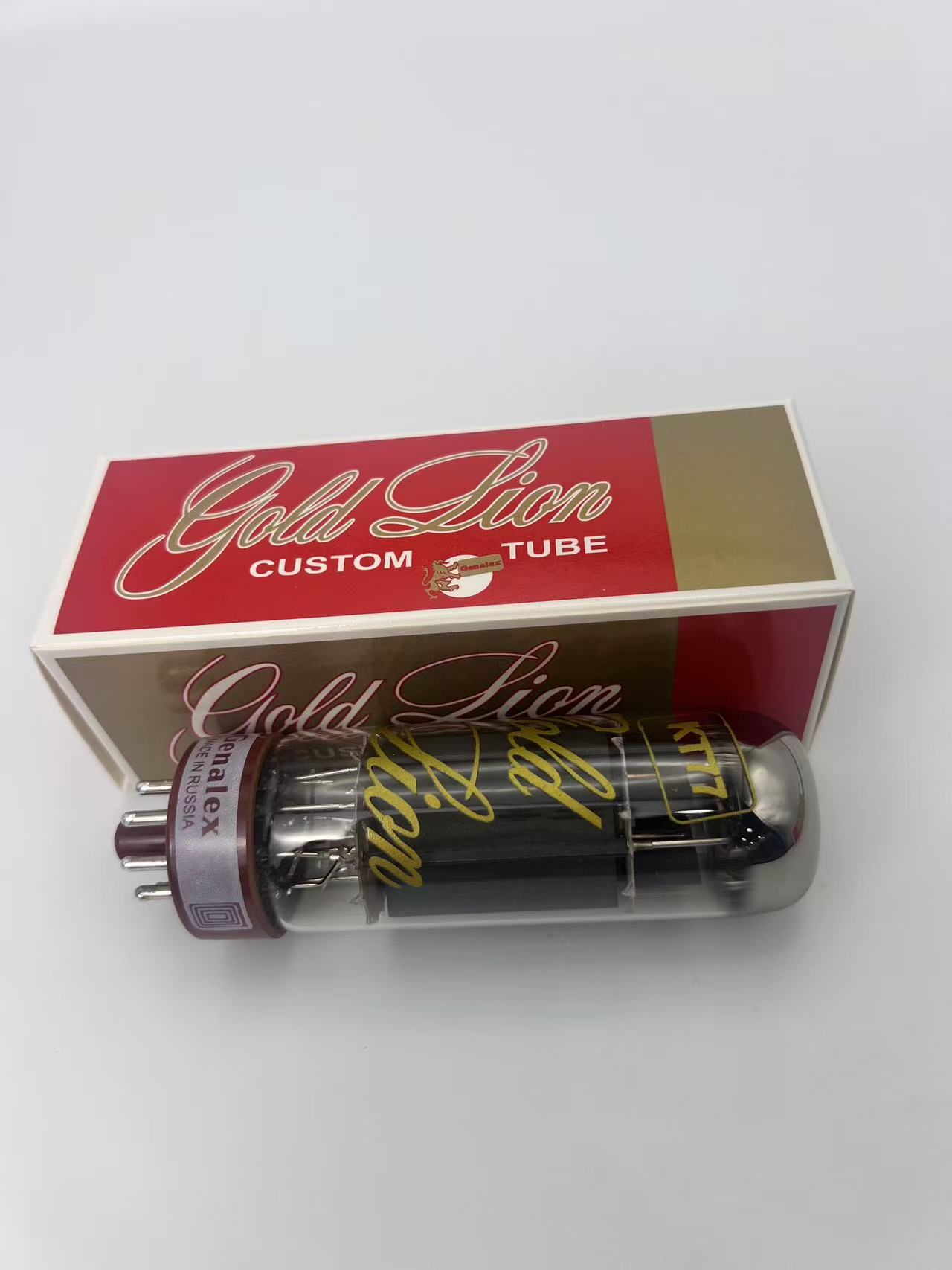 أنبوب تفريغ GOLD LION KT77 للص - مراجعة Diy Electronics Audio وسعره