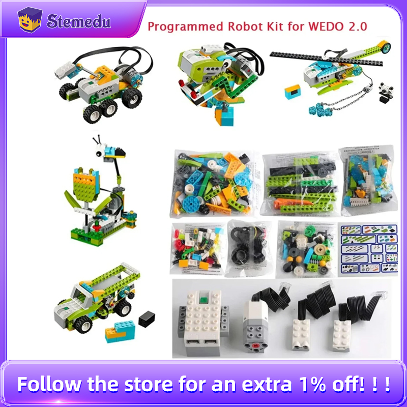 STEM We-do2.0 45300 مجموعة الب - مراجعة Diy Electronics For Home وسعره