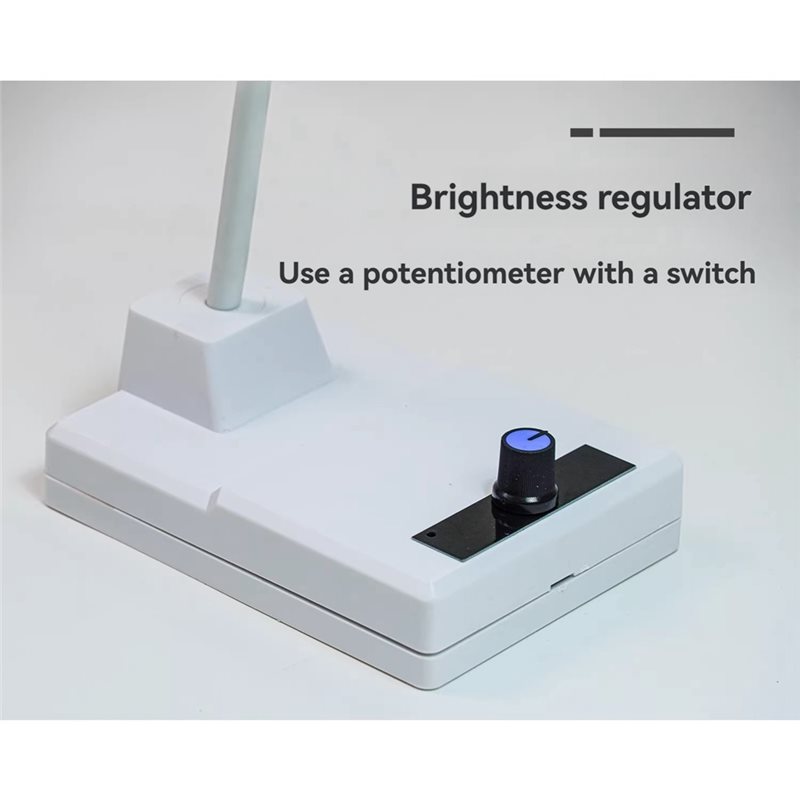 طقم مصباح طاولة LED قابل للتعت - مراجعة Diy Electronics Table وسعره