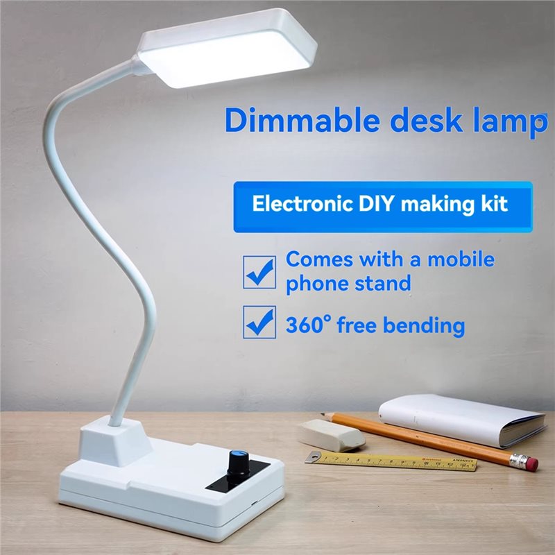 طقم مصباح طاولة LED قابل للتعت - مراجعة Diy Electronics Table وسعره