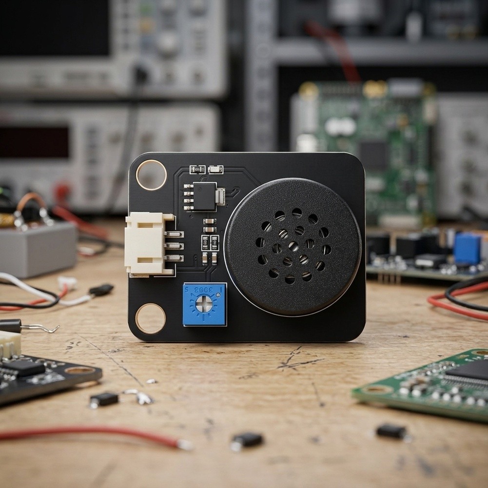 قطعتان من مستشعر الصوت مع مخرج - مراجعة Diy Audio Electronics Projects وسعره
