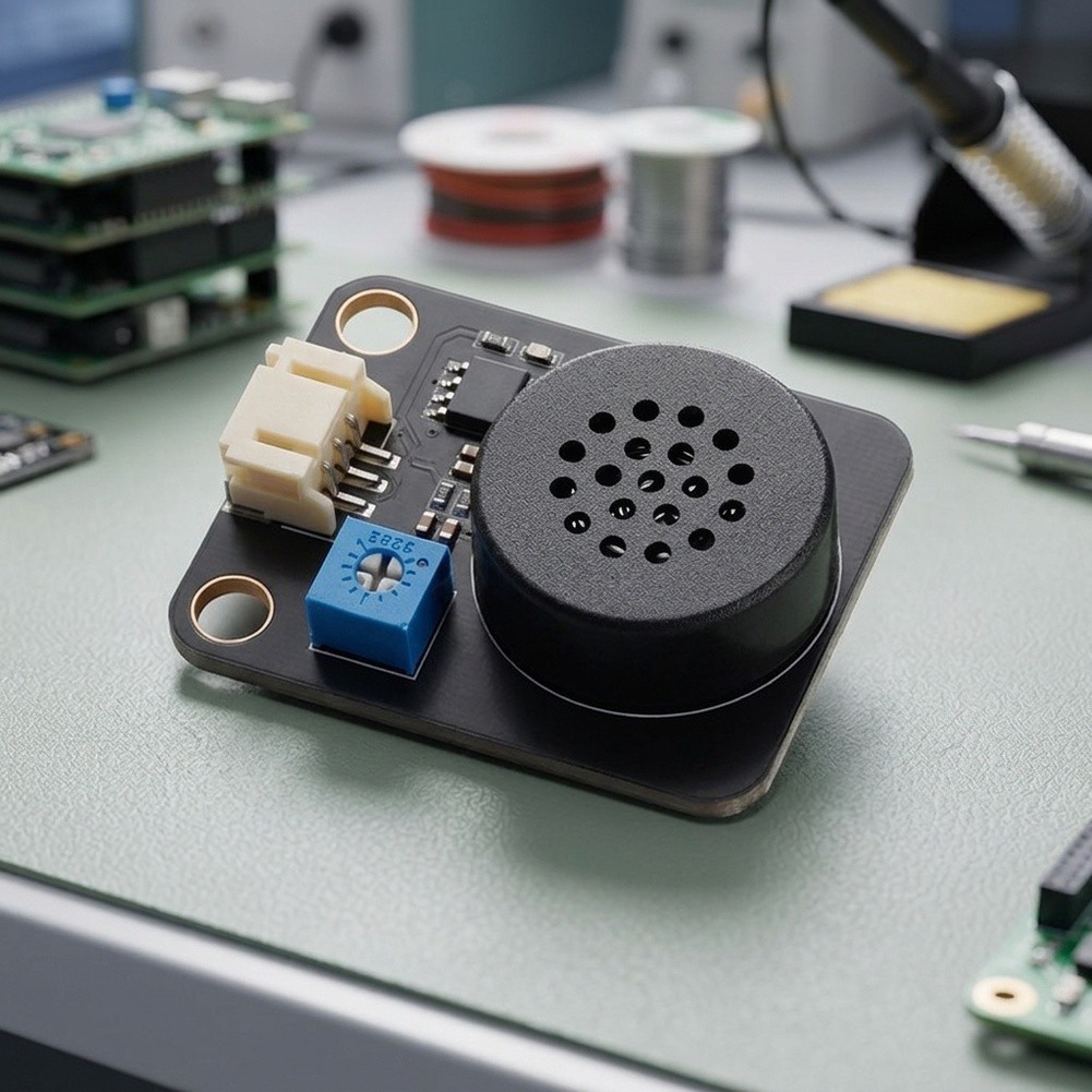 قطعتان من مستشعر الصوت مع مخرج - مراجعة Diy Audio Electronics Projects وسعره