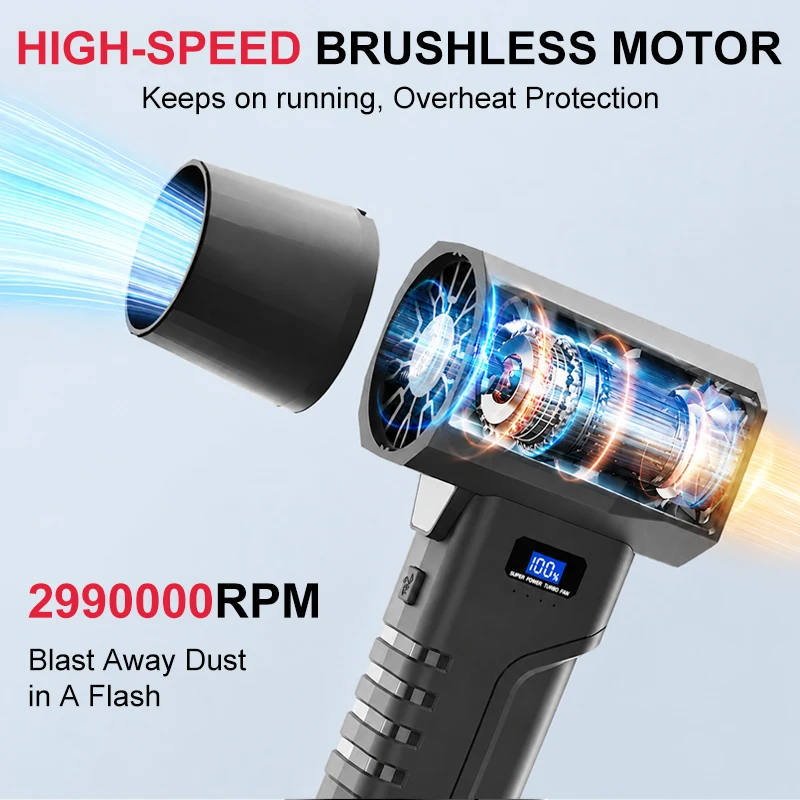 مروحة توربو 2990000 دورة في ال - مراجعة Diy Electronics Cleaner وسعره