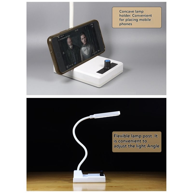 طقم مصباح طاولة LED قابل للتعت - مراجعة Diy Electronics Table وسعره