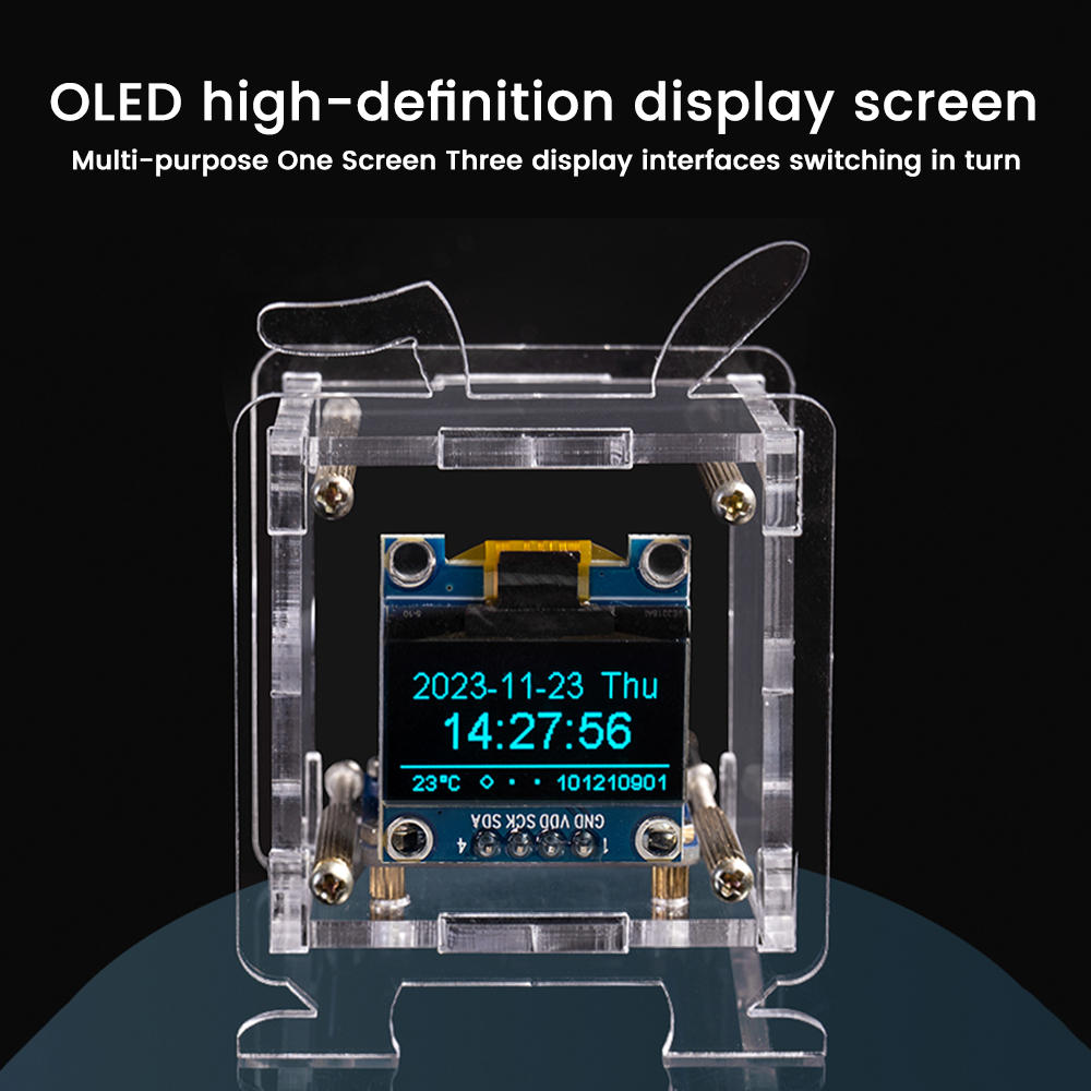 طقم ساعة رقمية ESP8266 DIY مع  - مراجعة Diy Soldering Station No Electronics وسعره