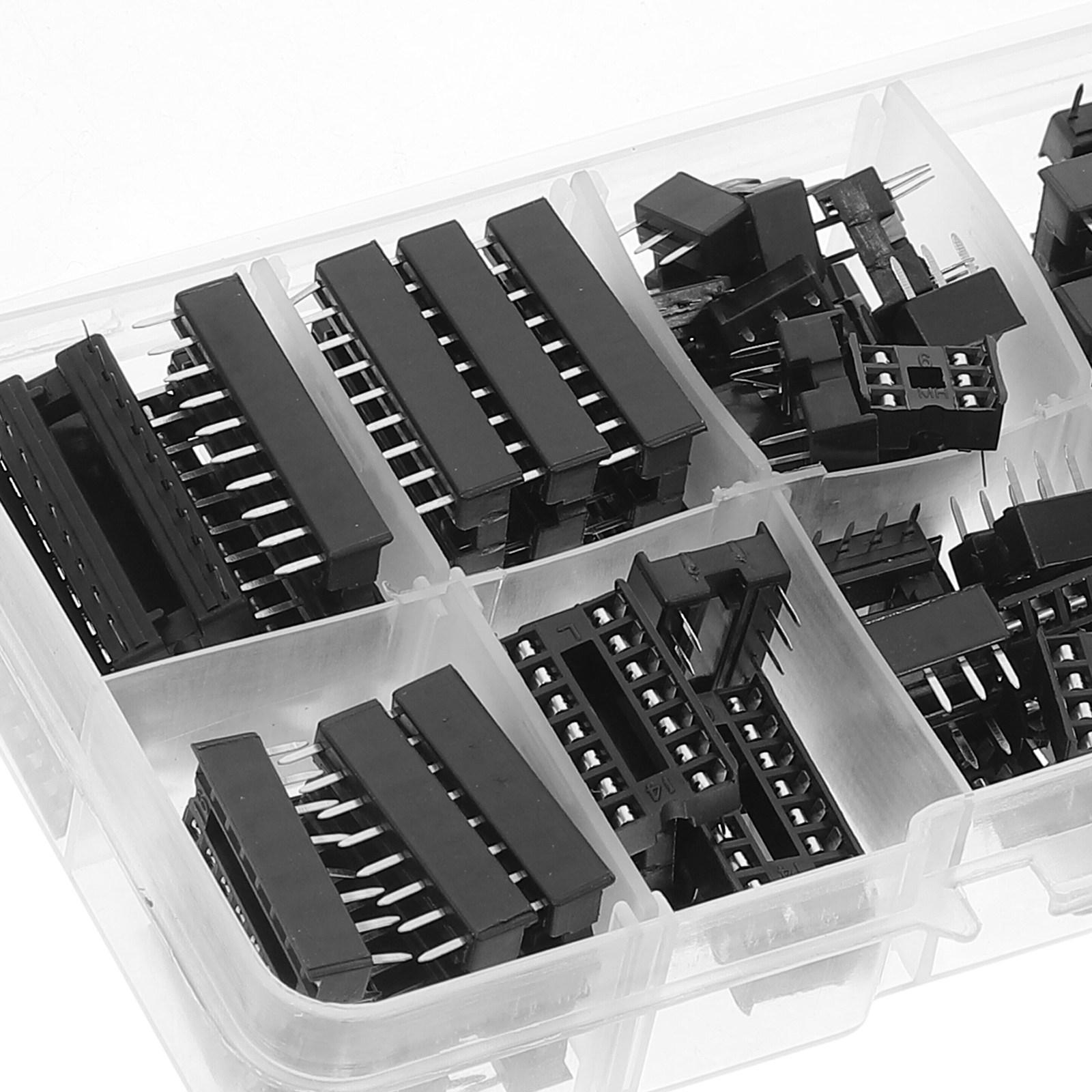 مجموعة مقابس الدوائر المتكاملة - مراجعة Diy Electronics Holder وسعره