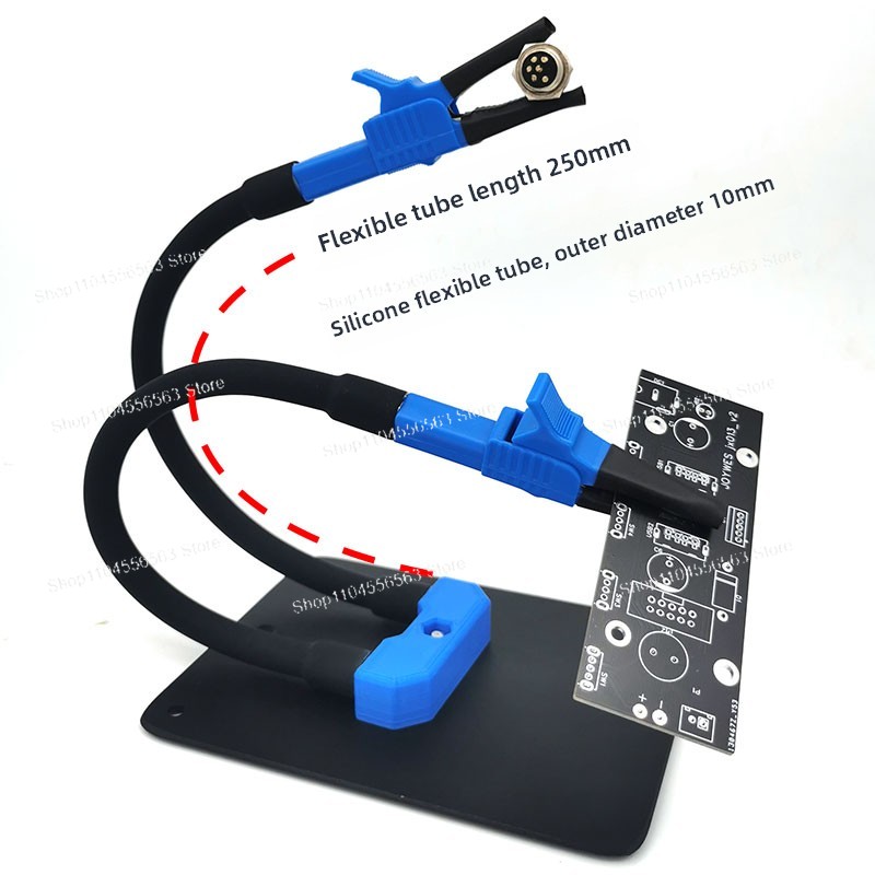 ذراع ثعبان مرن مع مشابك التمسا - مراجعة Diy Electronics Holder وسعره