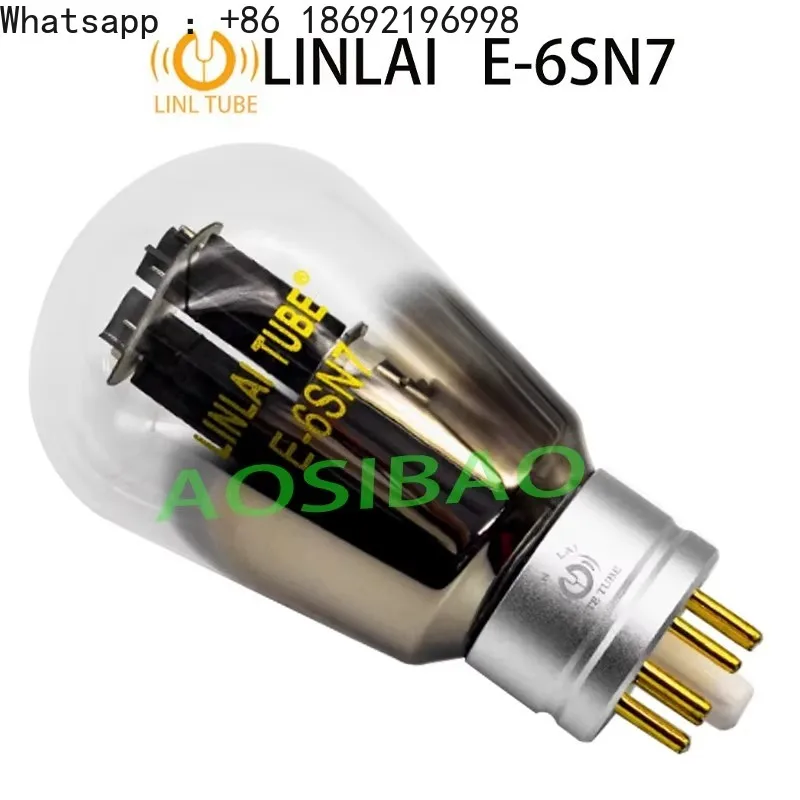 أنبوب تفريغ LINLAI 6SN7 E-6SN7 - مراجعة Diy Electronics Audio وسعره