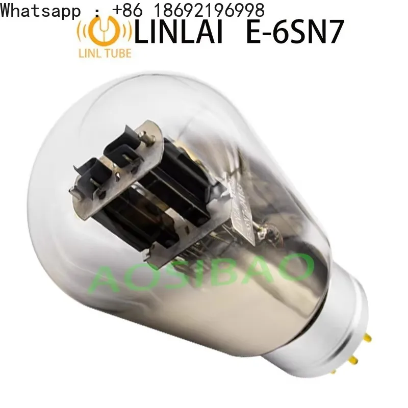 أنبوب تفريغ LINLAI 6SN7 E-6SN7 - مراجعة Diy Electronics Audio وسعره