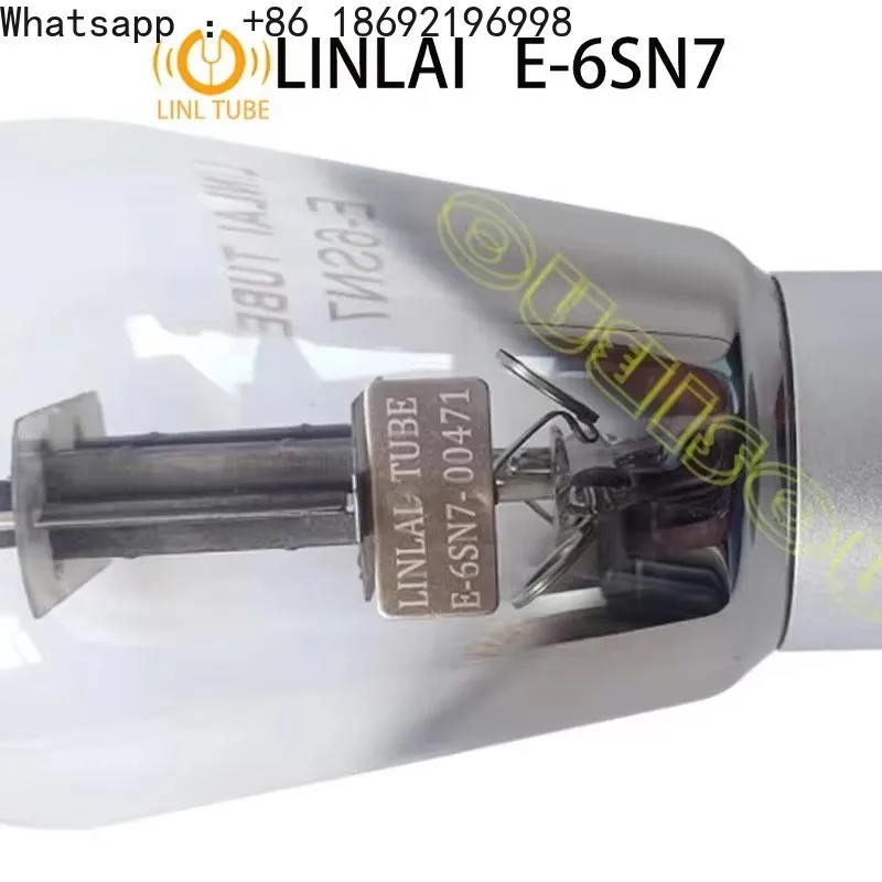 أنبوب تفريغ LINLAI 6SN7 E-6SN7 - مراجعة Diy Electronics Audio وسعره