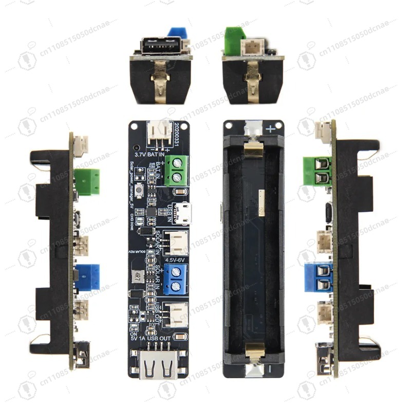 وحدة حامل بطارية T-BAT 18650 م - مراجعة Diy Electronics Holder وسعره