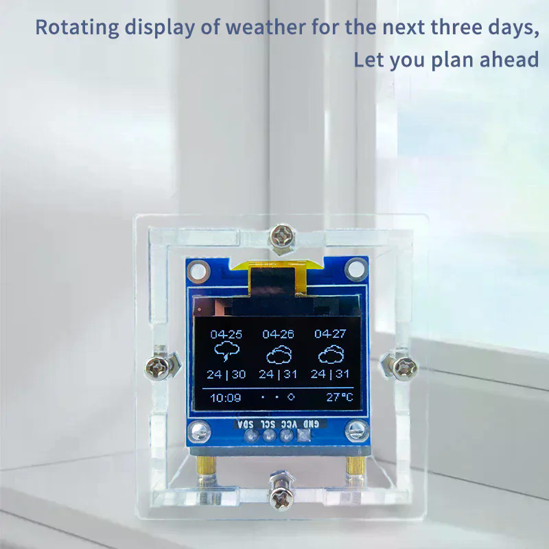 ساعة طقس رقمية ESP8266 MINI مع - مراجعة Diy Soldering Station No Electronics وسعره