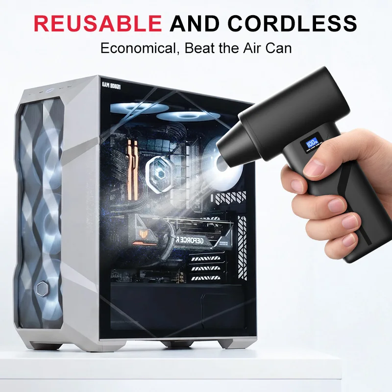 مروحة توربو صغيرة بسرعة 150000 - مراجعة Diy Electronics Cleaner وسعره