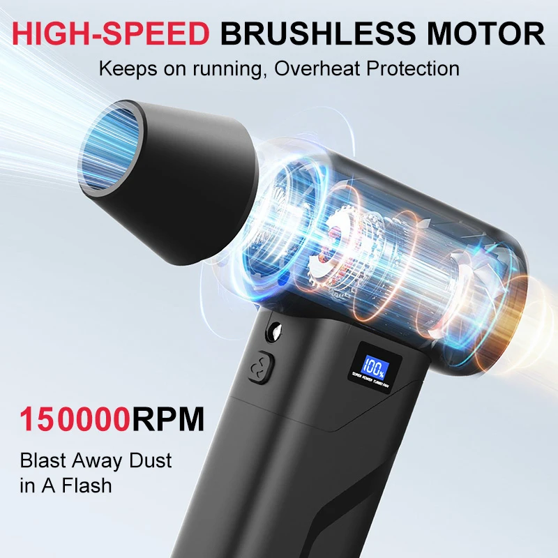 مروحة توربو صغيرة بسرعة 150000 - مراجعة Diy Electronics Cleaner وسعره