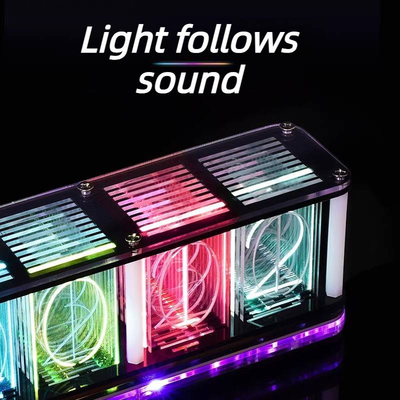 طقم ساعة أنبوبية مضيئة للتركيب - مراجعة Diy Electronics Table وسعره