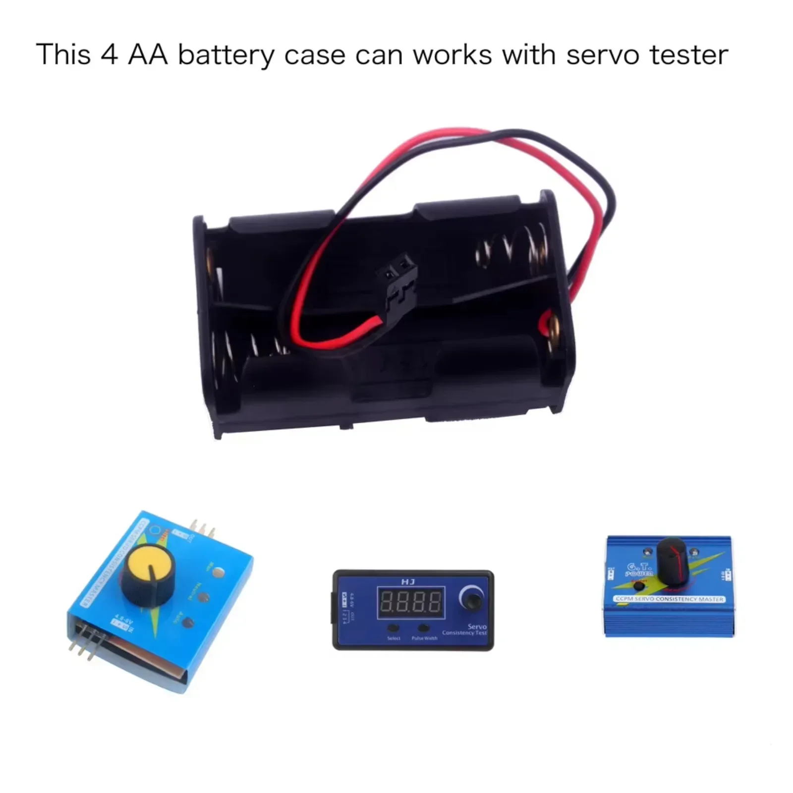 5 قطع حامل بطاريات AA مع موصل  - مراجعة Diy Electronics Holder وسعره