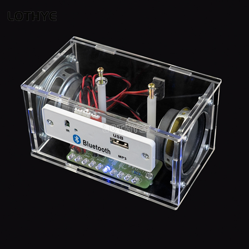 مكبر صوت بلوتوث صغير ثنائي الق - مراجعة Diy Electronics Audio وسعره