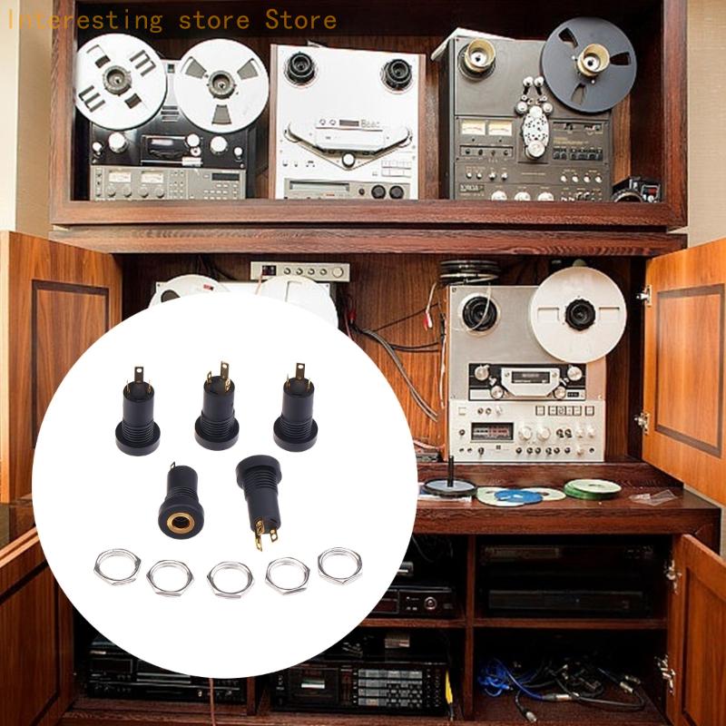 5 قطعة 3.5 مللي متر الموسيقى ف - مراجعة Diy Electronics Audio وسعره