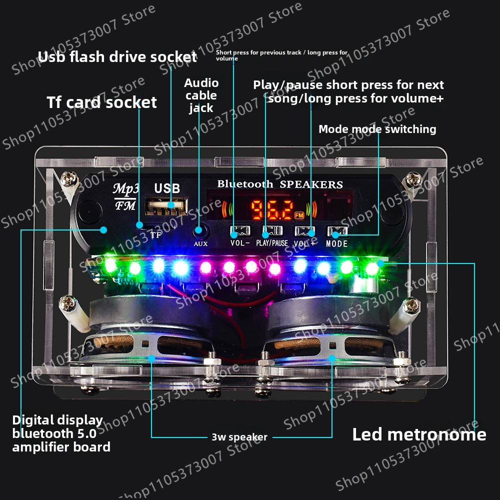 طقم صوتي للراديو افعلها بنفسك، - مراجعة Diy Electronics Audio وسعره