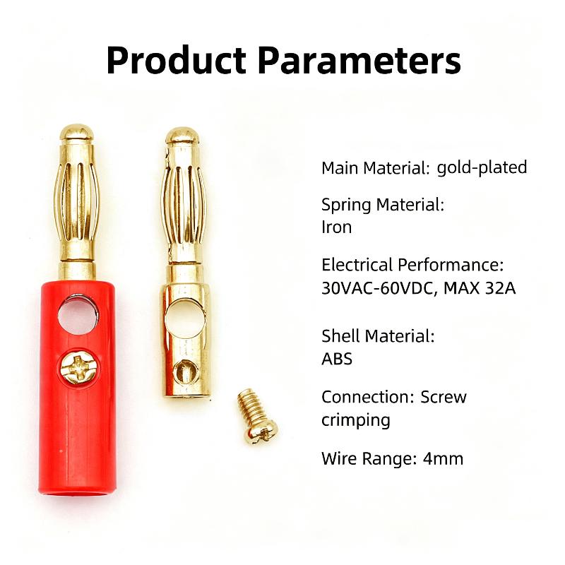 10 قطع من مقابس الموز 4 مم، مج - مراجعة Diy Audio Electronics Projects وسعره
